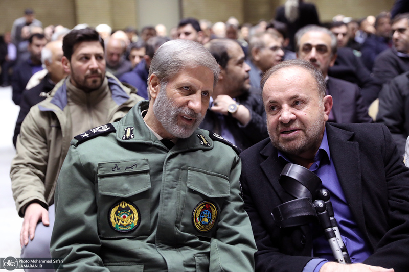 مراسم ترحیم مادر محمد شریعتمداری