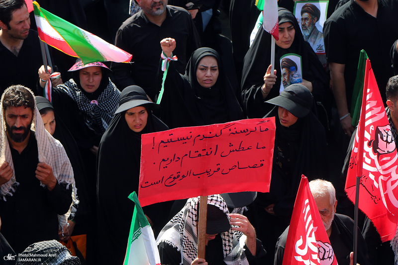 مراسم تشییع پیکر مطهر رهبر شهید انقلاب در تهران -4