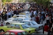 نمایش خودروهای کلاسیک در همدان