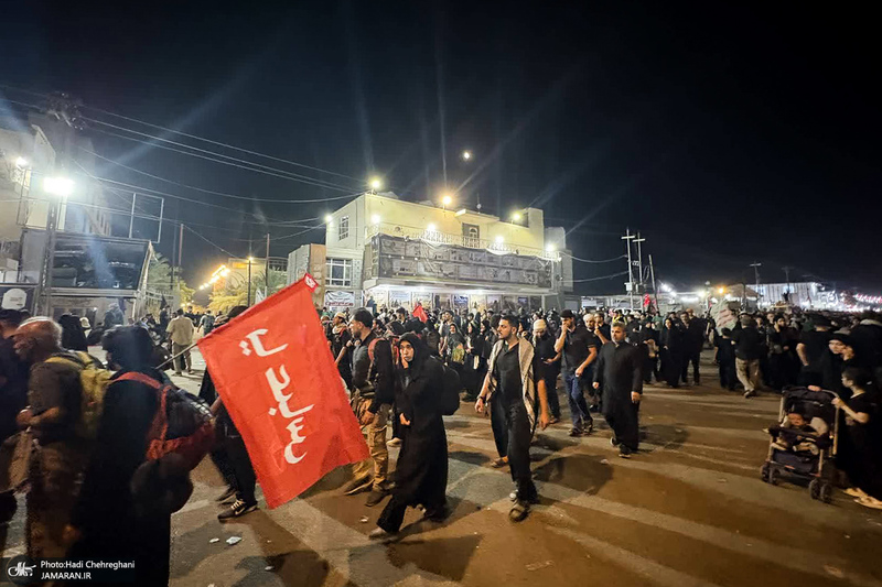 هم قدم با زائران اباعبدالله الحسین (ع)؛ مسیر پیاده روی نجف به کربلا