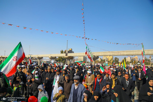 راهپیمایی باشکوه 22 بهمن در قم