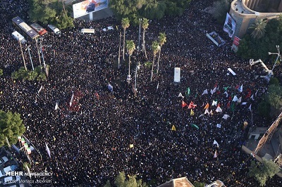 Remains of Gen. Soleimani arrive in Iran for cross country funeral