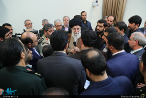 دیدار مسئولان سازمان پدافند غیر عامل با رهبر معظم انقلاب