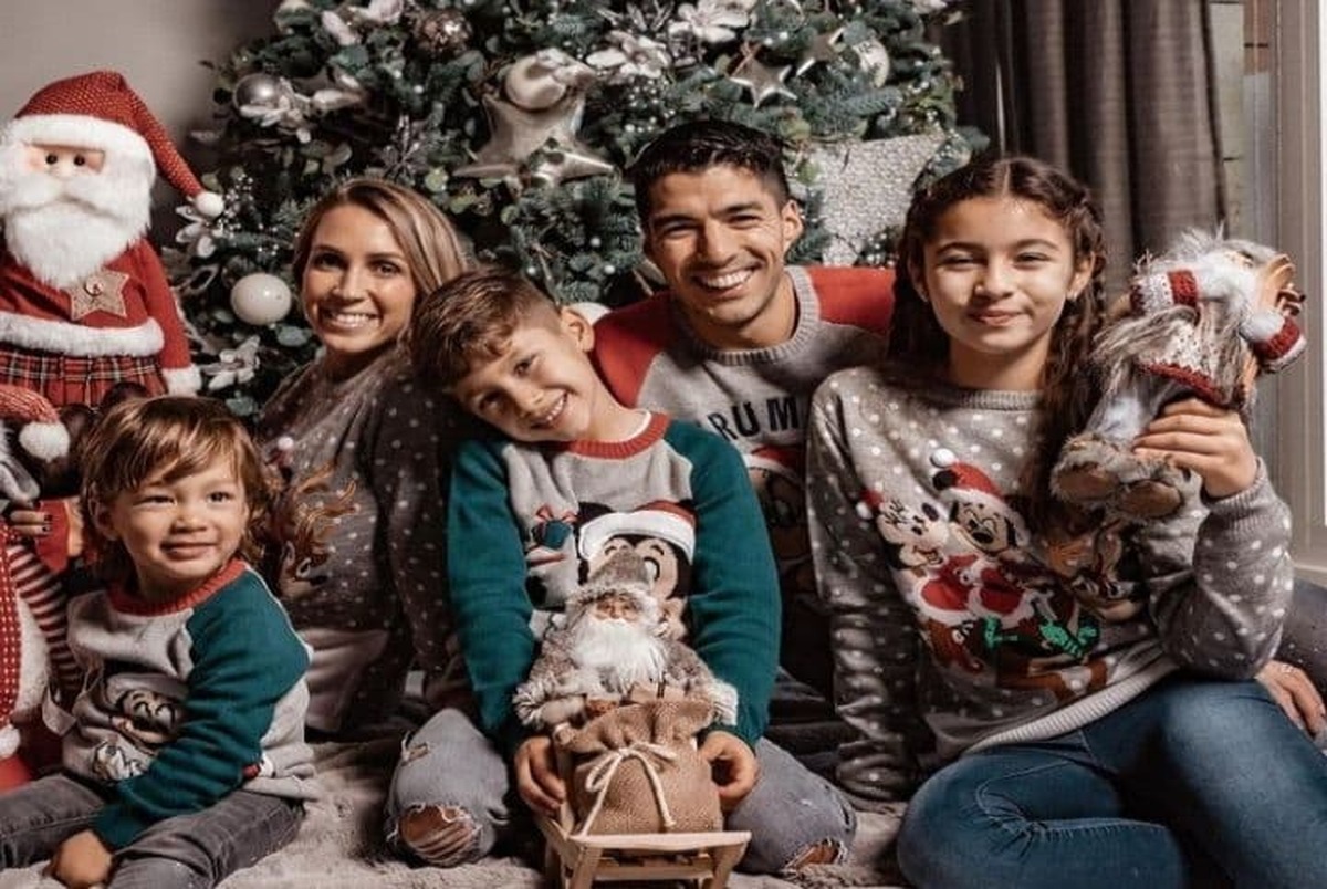 شب کریسمس ستاره های فوتبال و خانواده هایشان + عکس