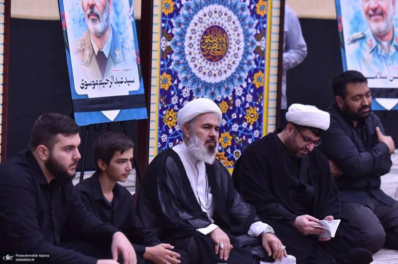 مراسم شام غریبان شهادت امام رضا (ع) در حرم مطهر امام خمینی