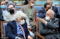 ديدار جمعی از هنرمندان و پيشكسوتان عرصه‌های مختلف هنری با رئيس جمهور (10)