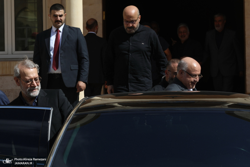 دیدار علی لاریجانی با نخست وزیر لبنان