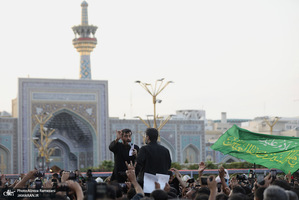 آيين چهار پایه خوانی در روز شهادت امام رضا (ع)