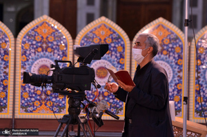 مراسم احیای شب بیست و یکم ماه مبارک رمضان در حرم امام خمینی(س)