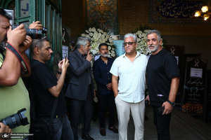 مزاسم ختم مرحوم سعید راد در مسجد  الرسول (ص)