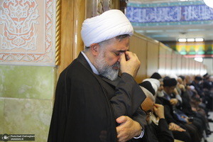 مراسم چهلمین روز درگذشت حاجیه خانم صدیقه بروجردی مادر شهید عیسی بروجردی