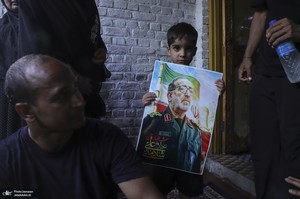 عزاداری سنتی کشمیری‌ها روی قایق