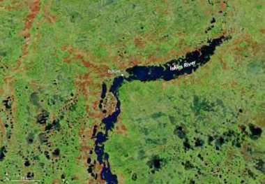 کشف  شهر غرق شده روسیه توسط ماهواره‌های ناسا