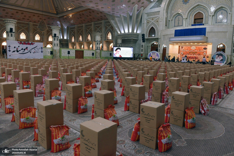 هجدهمین مرحله رزمایش کمک مومنانه در حرم مطهر امام خمینی (س)