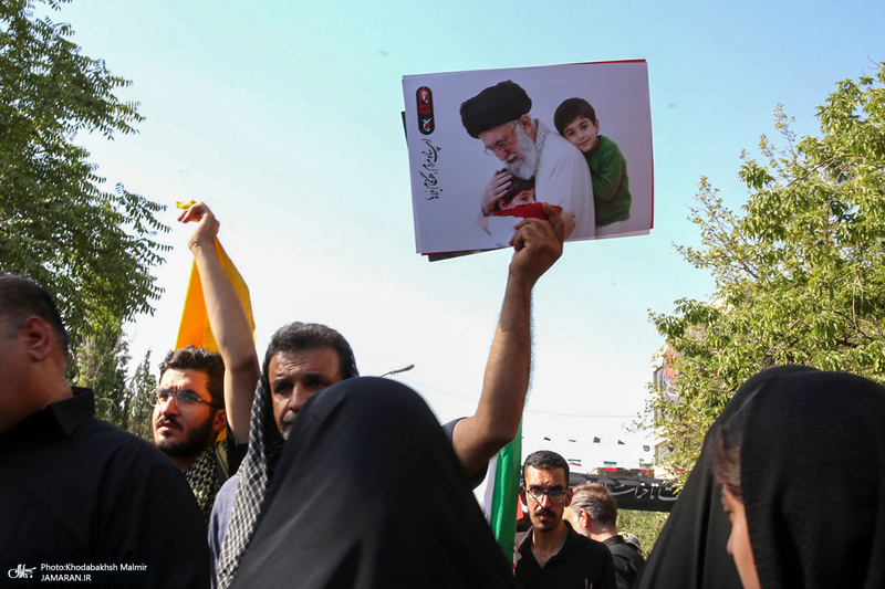 مراسم وداع با رهبر شهید انقلاب در مصلی تهران- 9