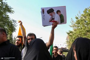 مراسم وداع با رهبر شهید انقلاب در مصلی تهران- 9