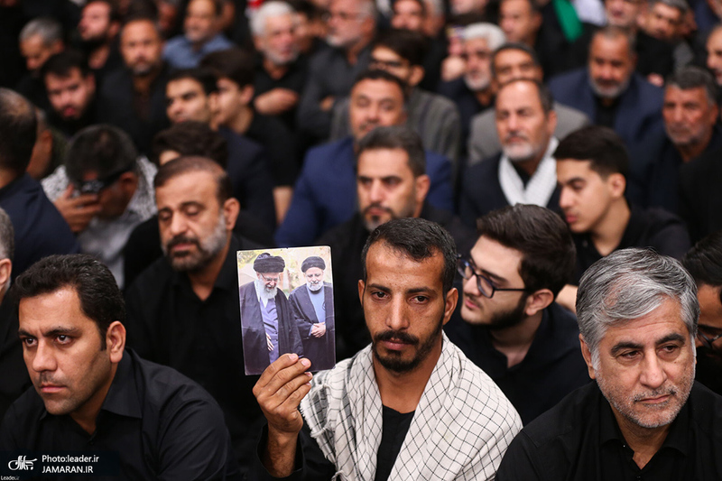 مراسم عزاداری شهادت امام رضا (ع) در حسینیه امام خمینی