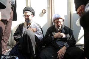 مراسم عزاداری شهادت امام رضا(ع) در بیوت مراجع عظام تقلید