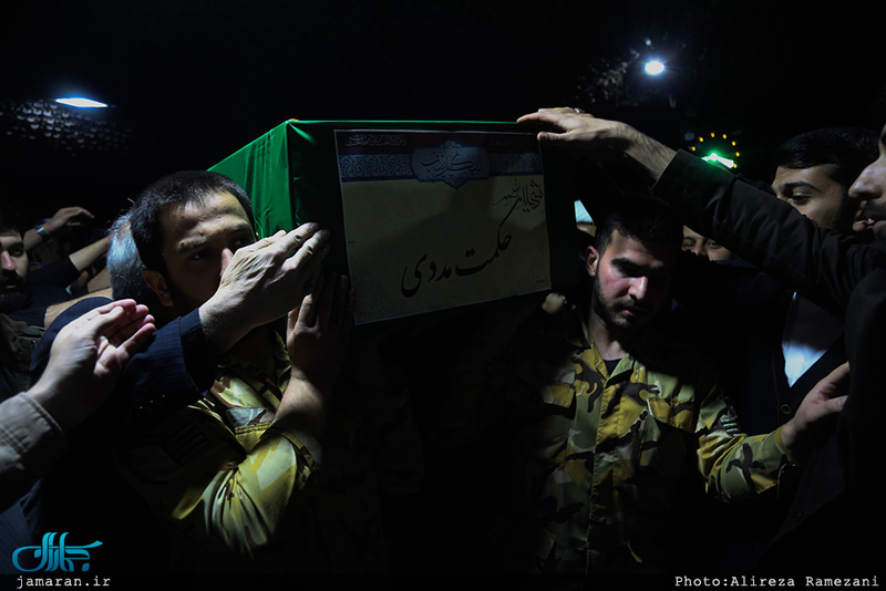 مراسم تحویل سال نو در معراج شهدا