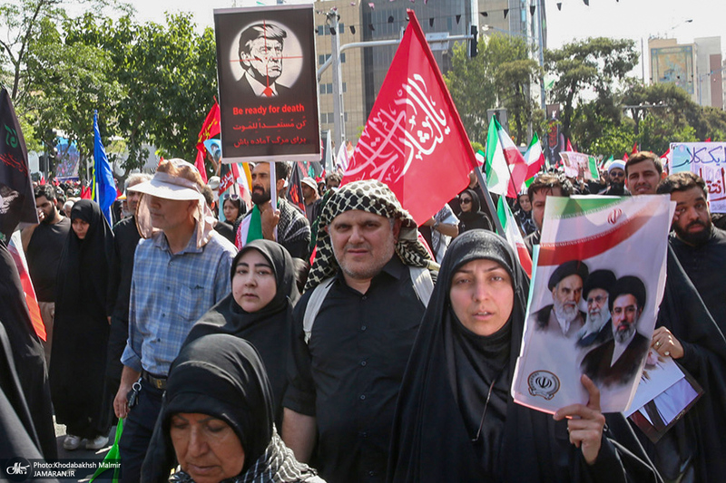 مراسم تشییع پیکر مطهر رهبر شهید انقلاب در تهران -6