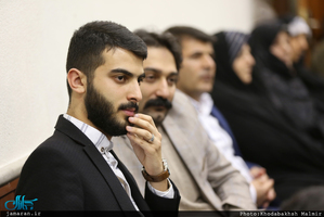 دیدار دبیر کل و اعضای حزب مردم سالاری با سید حسن خمینی 