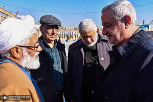 مراسم تشییع و خاکسپاری پیکر اشرف بروجردی