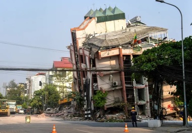 تعداد قربانیان زلزله میانمار به ۳۳۵۴ نفر رسید