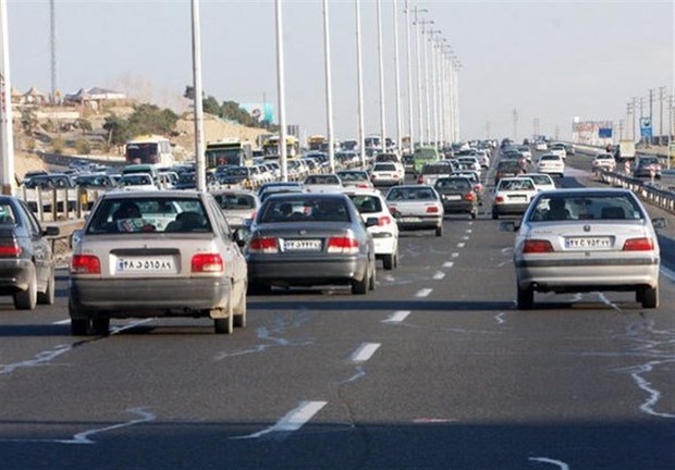 افزایش 13 درصدی تردد خودرو در راه های قزوین