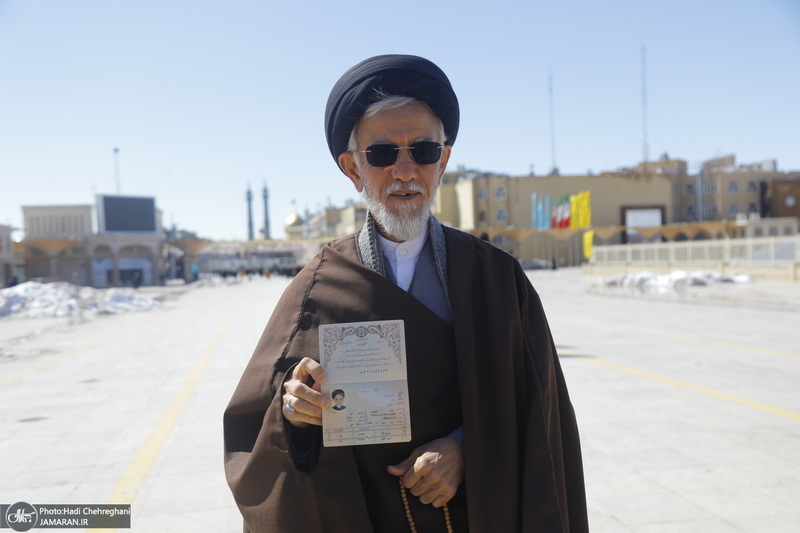 انتخابات 1402 در حرم مطهر حضرت معصومه (س)