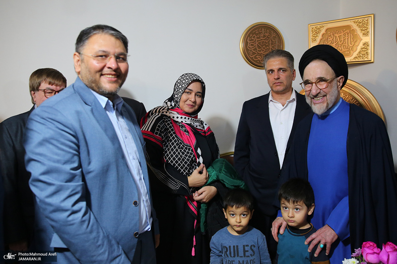 دید و بازدید نوروزی سید محمد خاتمی -2