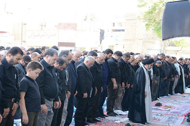 نماز ظهر عاشورا در آذربایجان غربی برپا شد
