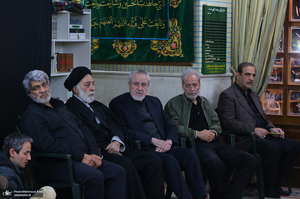 مراسم عزاداری شب شهادت حضرت فاطمه (س) در دارالزهرا (س)