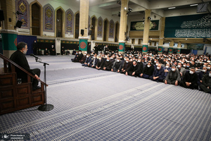 مراسم عزاداری شب شهادت حضرت ‌زهرا (س) در حسینیه امام خمینی