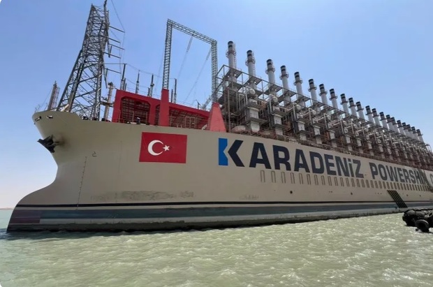 عراق برای جبران کمبود برق به کشتی‌های ترکیه متوسل می‌شود