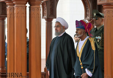 استقبال سلطان از روحانی + عکس 
