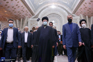 تجدید میثاق وزیر و معاونان وزارت امور خارجه با آرمان های حضرت امام خمینی (س)