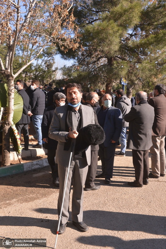 مراسم تشییع و خاکسپاری مرحوم حجت الاسلام و المسلمین سید رضا حسینی امین