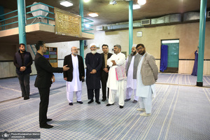 بازدید سراج الحق رهبر حزب جماعت اسلامی پاکستان از جماران