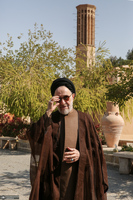 بازدید سید محمد خاتمی از باغ دولت آباد یزد