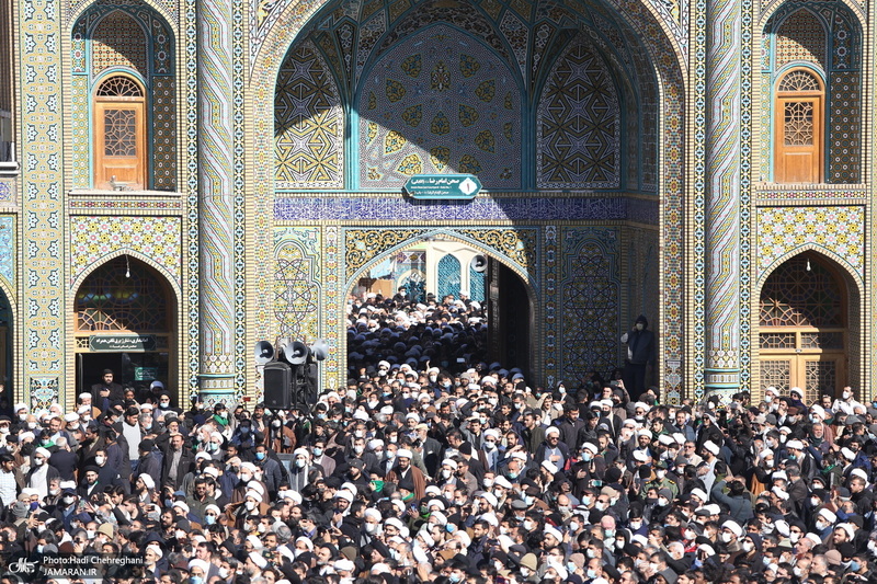 مراسم تشییع آیت الله العظمی صافی گلپایگانی (ره) در قم - 2