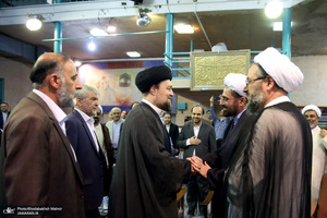 آیین رونمایی از نسخه جدید نرم افزار مجموعه آثار امام خمینی(ره) در حسینیه جماران