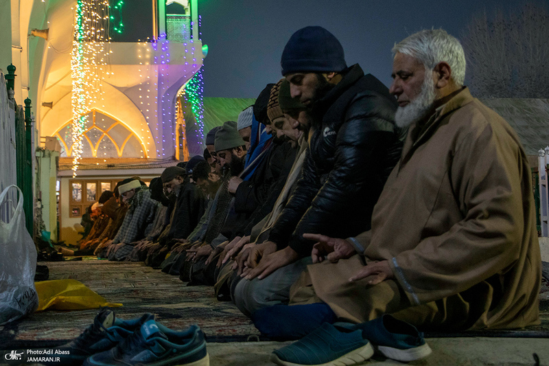 جشن عید مبعث در درگاه حضرت‌بال کشمیر هند