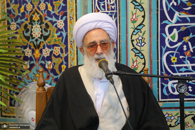 مراسم ختم مادر حجت الاسلام و المسلمین رسول جعفریان