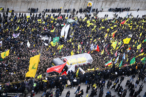  تصاویر اختصاصی جماران از متن و حاشیه مراسم تشییع شهیدان سید حسن نصرالله و سید هاشم صفی الدین -2