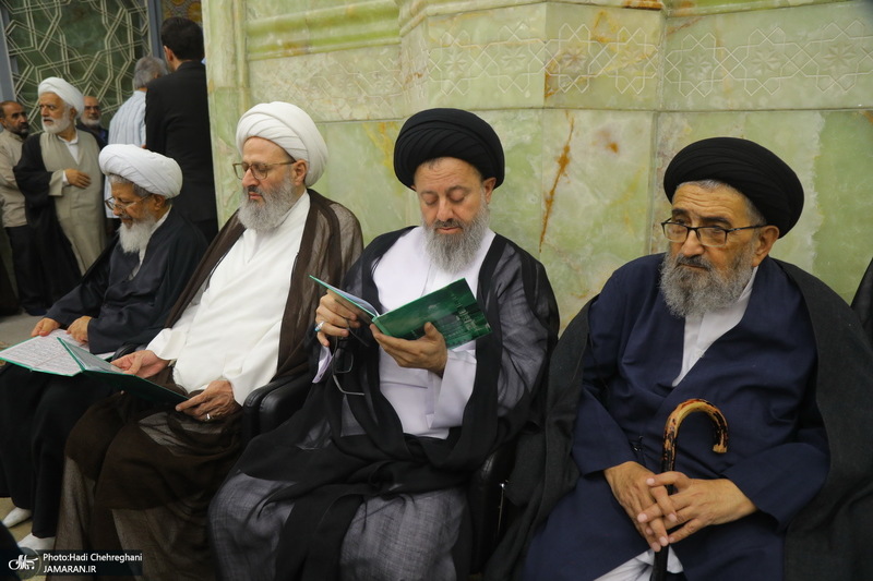 مراسم دومین سالگرد ارتحال آیت الله العظمی محفوظی (ره) در قم