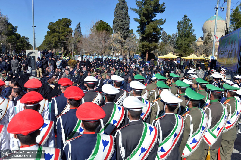 گلباران محل جلوس امام خمینی(س) در بهشت زهرا(س)