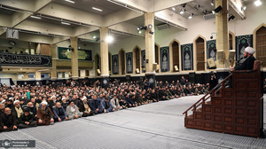 دومین شب مراسم عزاداری حضرت فاطمه‌زهرا (س) در حسینیه امام خمینی