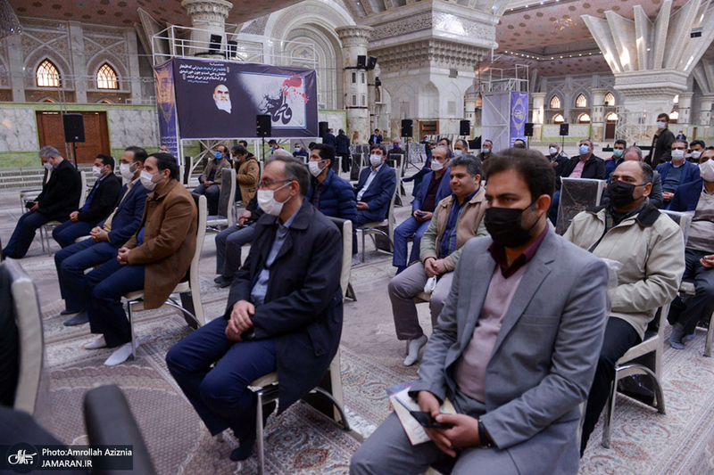 تجدید میثاق مدیران و کارکنان نهضت سواد آموزی با آرمان های حضرت امام(س)