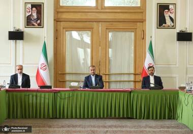 مراسم معارفه کنعانی سخنگوی جدید وزارت خارجه برگزار شد/ انتصاب های جدید اعلام شد