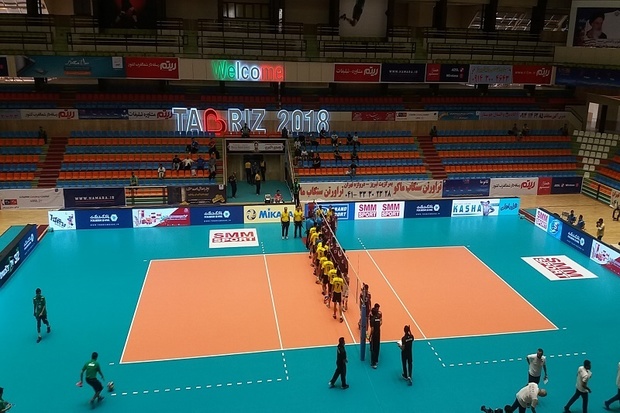 تبریز امکانات برگزاری مسابقات بین المللی والیبال را دارد